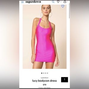 Lucy bodycon dress superdown
